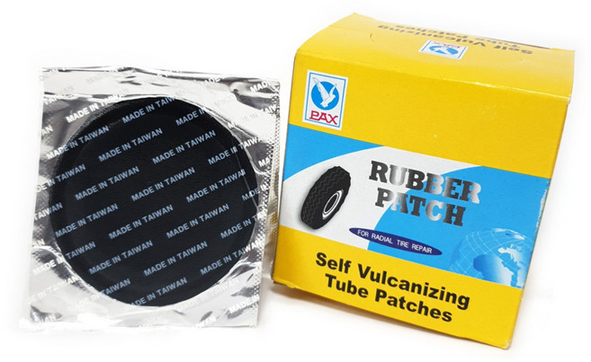 타이어 펑크패치 빵꾸 빳지 대만 PAX 75~100mm, 1박스, 75mm 20매