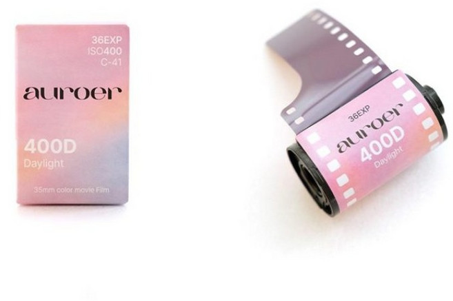 어로어 컬러필름 35mm / 영화용 필름 36매 파스텔톤필름 (C-41) 컬러현상가능, 1개, 어로어400