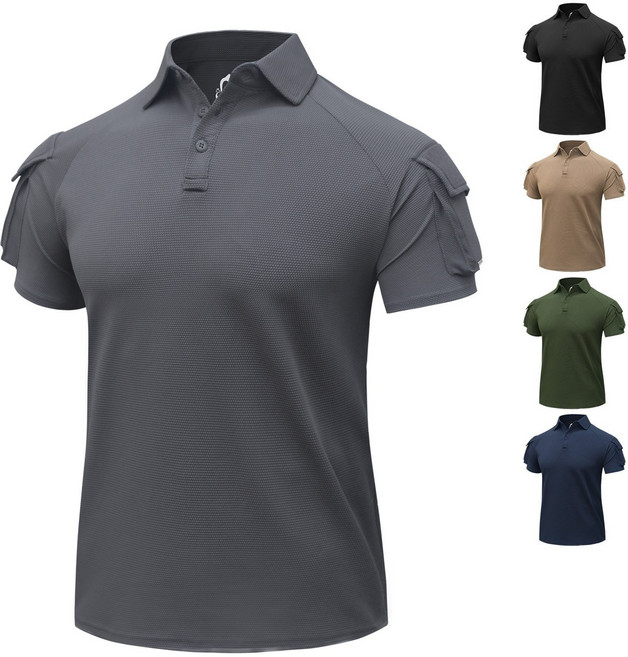 이택준 디펜스택티컬 폴로 컴뱃 반팔 티셔츠 아웃도어 전술 작업복 택티컬 경호 군인 특수부대 넥카라 밀리터리