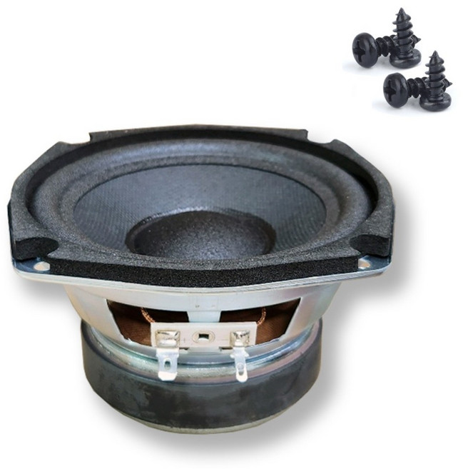 삼미스피커 CWR-125B25L-1 5인치 우퍼 스피커 유닛 저음용 유니트 자작용 오디오 음향 50W 1개