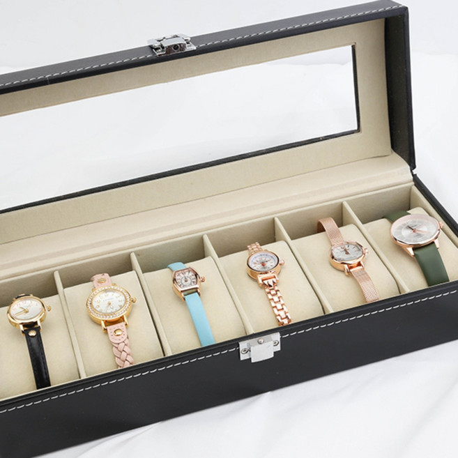 미스21 고급 시계 팔찌 6구 보관함 (ot404)