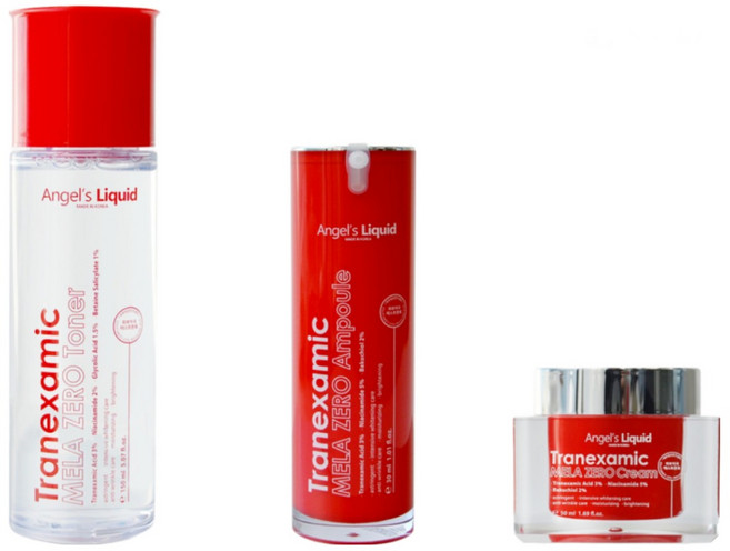 [아텝] 엔젤스리퀴드 트라넥사믹 5중기미 멜라 제로 시리즈 3종세트 [겉속기미 잡티 색소침착 개선], 1개