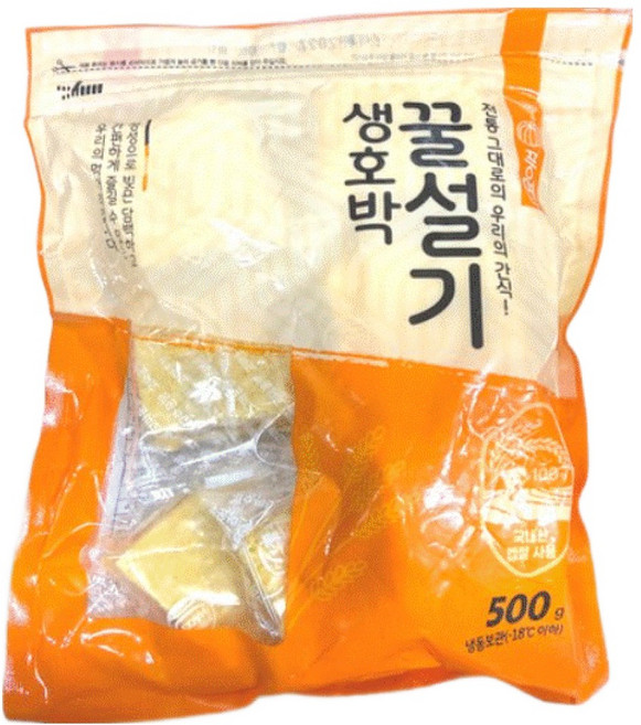풍연 생호박 꿀설기(냉동), 20개, 50g