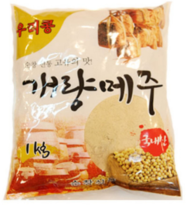 순창 국산 개량 메주가루, 1kg, 1개