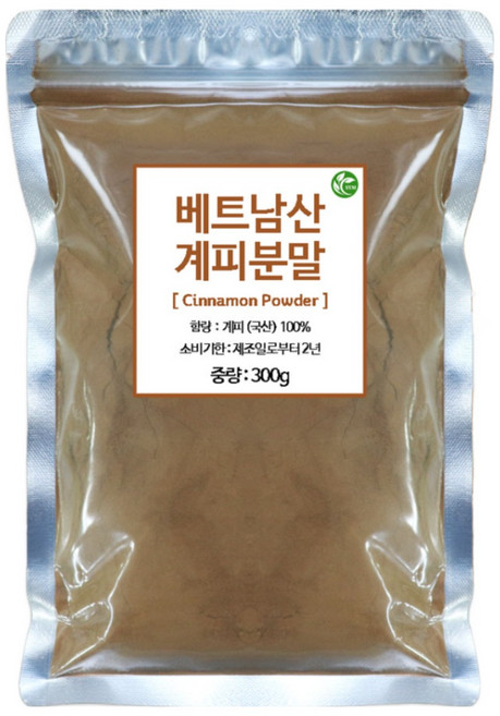 신영몰 계피 시나몬 분말 가루 300g 베트남산 계피만 사용, 1개