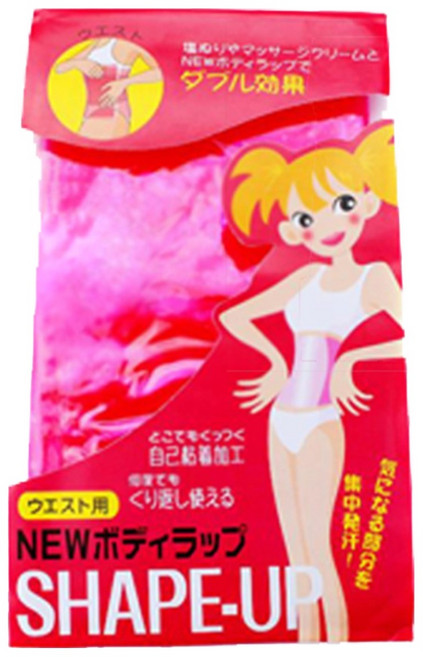 강력추천 일본팬매용정품 효과짱 다이어트필름 다이어트랩 살빼는테이프 바디슬리밍 뱃살빼기 똥배제거 군살제거 허벅지살빼기 종아리살빼기 허릿살빼기 땀빼기운동 랩다이어트 바디패치, 2개입, 1개