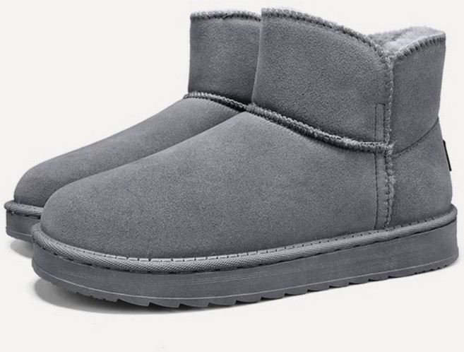 남녀공용 털안감 따듯한 겨울 미끄럼방지 방한 어그부츠