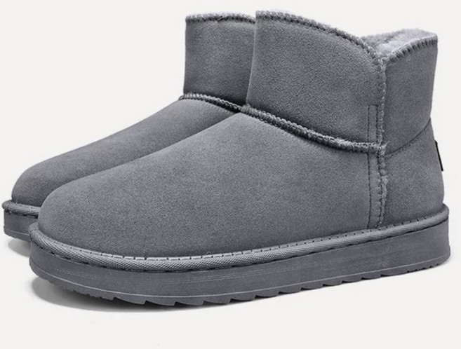 남녀공용 털안감 따듯한 겨울 미끄럼방지 방한 어그부츠