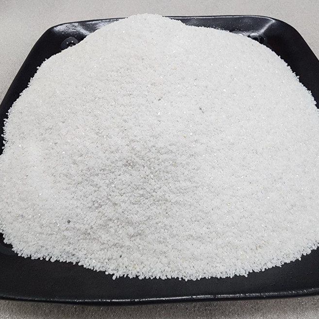5kg 1mm 백모래 하얀모래 흰모래 콩자갈 광택자갈 인테리어 모래, 1개