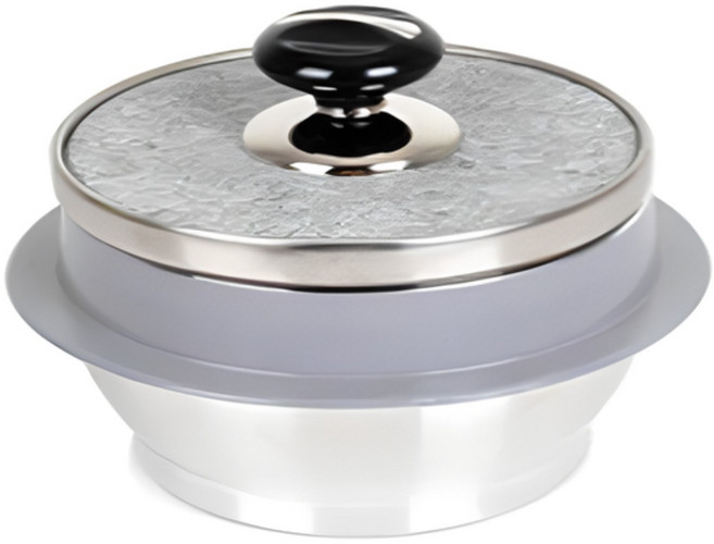 키친아트 자연석 곱돌솥, 혼합 색상, 3호(15 x 9 cm), 1개