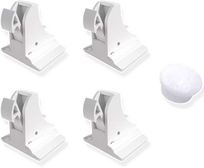 유아안전잠금장치 M 자석형 세트, 화이트, 1세트