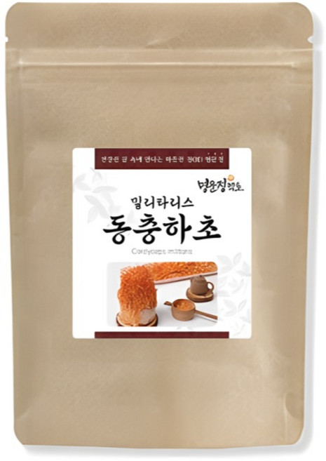 명문정약초 동충하초 가루 국내산, 1개, 150g