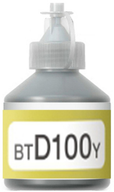 브라더호환 BTD100 무한잉크 BT-D100 BK MFC-T930DW 잉크, 1개, 노랑호환완제품