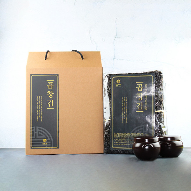 최상급 햇곱창김 무염산 곱창김 김 100매 50매, 200g, 1개