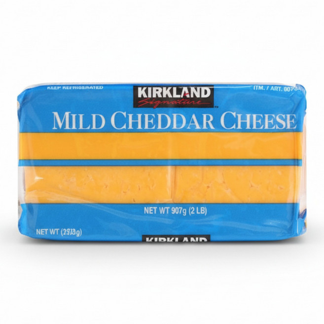 코스트코 KIRKLAND 커클랜드시그니쳐 마일드체다치즈 907g, 1개