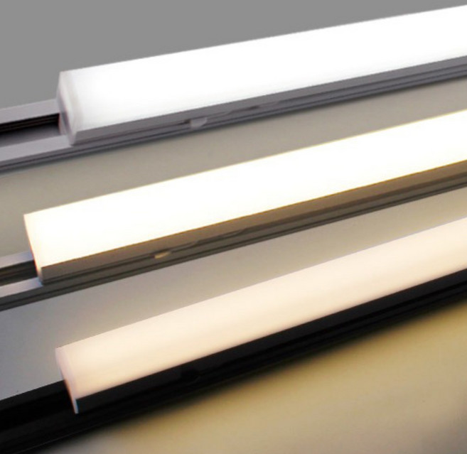 공간LED LED 티라인 T라인 레일 사각 T5 레일등 라인조명 슬림 일자등 2종, 01)슬림 플리커프리 T라인, 30W 1200mm 화이트바디 전구색, 1개