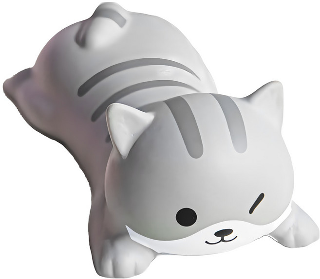 로앤제이 마우스 키보드 손목 받침대 보호대 손목보호쿠션, 1개, 고양이