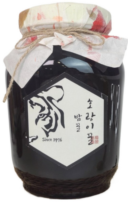 호랑이꿀 국내 자연 밤꿀, 2.4kg, 2개