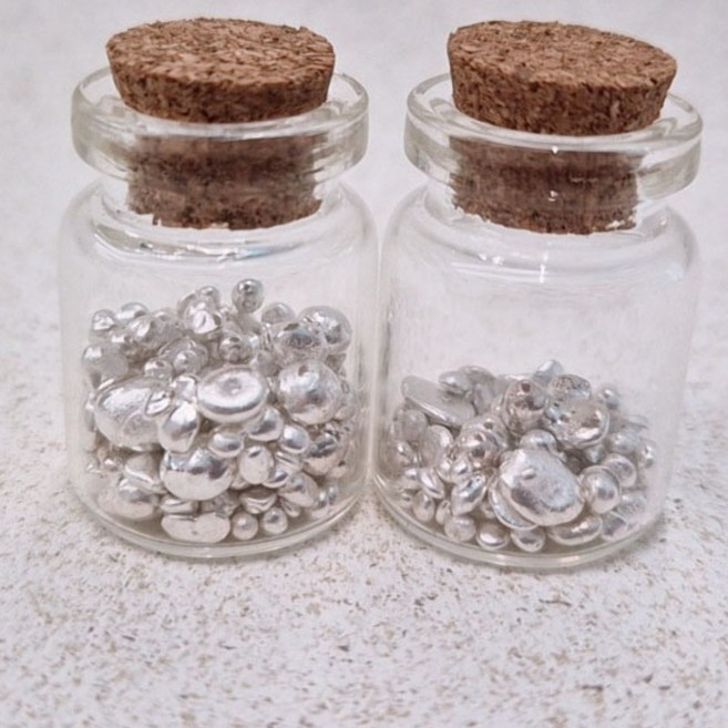 [99.9%실버] 은 그래뉼 20g 10g - 실버 은 은테크 실버바 은재료 은바 투자용 은원재료