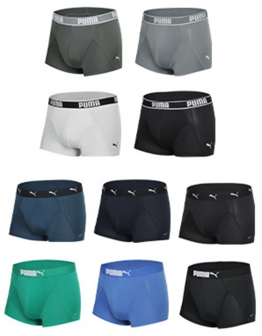 [푸마 바디웨어] 남성 윈디플러스 에디션 10종세트