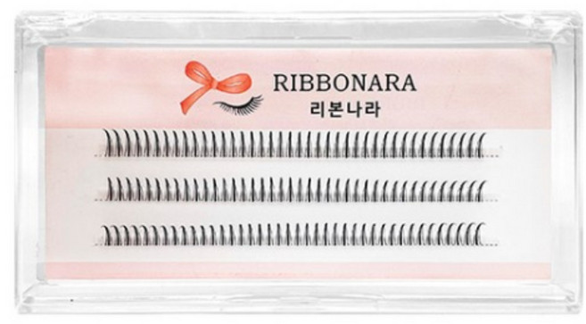 리본나라 A라인 속눈썹 부분속눈썹, 1개, 에이