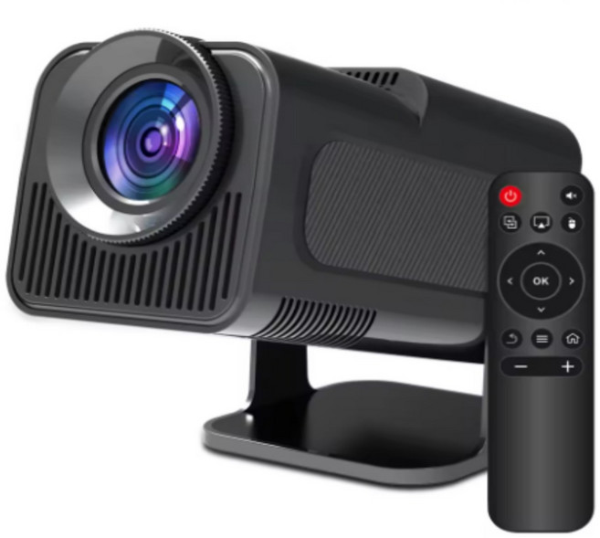 HY320 프로젝터 4K 안드로이드 11 1080P 390ANSI 듀얼 와이파이6 BT5.0 시네마 야외 휴대용 업그레이드