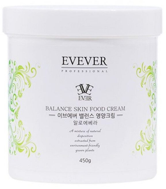 이브에버 밸런스 알로에베라 영양크림 450g+마스크팩10장무료