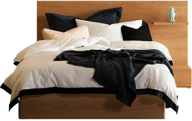 [시몬스] D2178A. 뷰티레스트 스위트. 라지킹 침대, 라이트노체