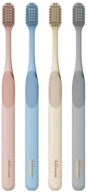 뷰센 라이트 칫솔 4종 세트, 4개입, 1세트