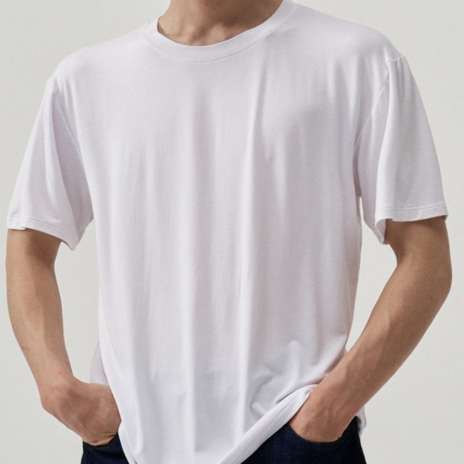 [로쉬] 남녀공용 순수모달 반팔티셔츠 3PACK (스몰부터 빅사이즈까지)