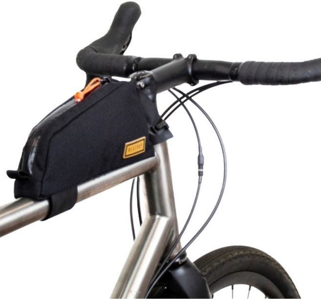 리스트랩 탑튜브 백 / 투어링 자전거 탑튜브가방, 블랙, 1개