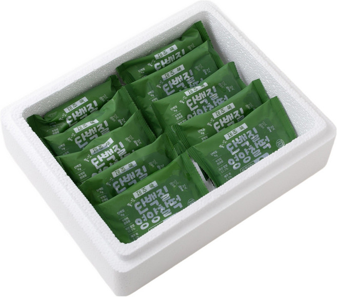 별미힘떡 제로슈가 단백질 쑥 영양찰떡 개별포장 냉동떡 85g, 30개