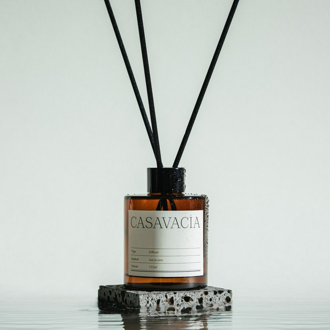 카사바시아 달달한 시원한 디퓨저 방향제, 1개, 125ml, 라이트블루