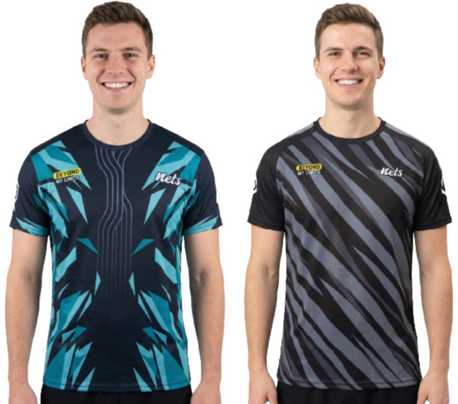 [1+1] 네츠 배드민턴 탁구 테니스 족구 축구 야구 스포츠 기능성 티셔츠