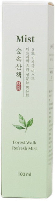 숲속산책 수분미스트 승무원 Mist 쿨링 안개 미스트 얼굴광채 메이크업 픽서 올리브영, 1개, 100ml