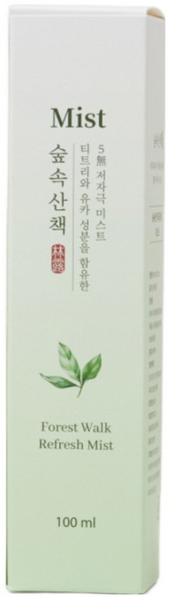 숲속산책 수분미스트 승무원 Mist 쿨링 안개 미스트 얼굴광채 메이크업 픽서 올리브영, 1개, 100ml