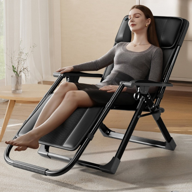 K-STORE 의자 일체형 전신안마기 접이식 안마의자 전자동 정동 다기능 온열 전신 허리마사지기 안마 생일 선물