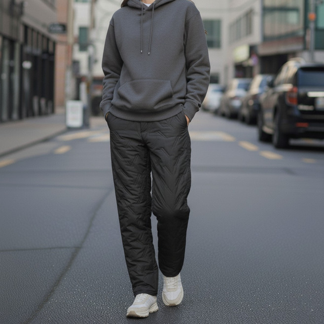 시즌할인 프리미엄 남여공용 방한 패딩 팬츠 기본에 충실한 엑티비티 디자인