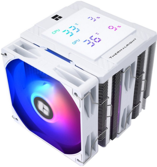 써멀라이트 Thermalright Peerless Assassin 120 Digital ARGB 서린 (화이트), 1개
