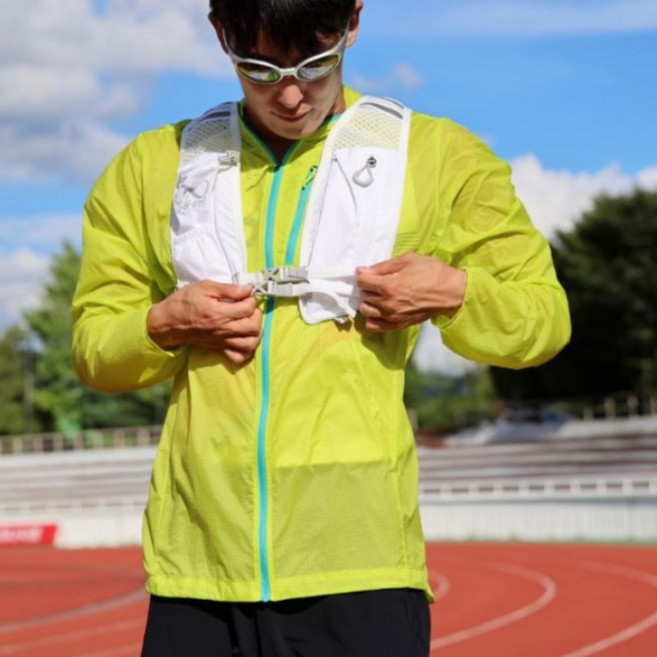 인피니티 러닝조끼 베스트 트레일 등산 런닝 마라톤 경량 가방, 화이트, 1개