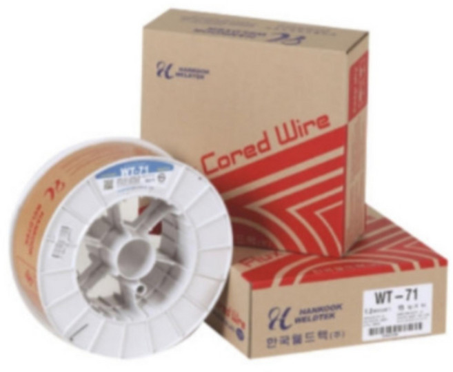 CO2 용접 플럭스 코어드 와이어 용접봉 WT-71T 15kg 박스포장, 1개, 1.2mm