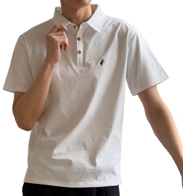 [빅히트 패션] 남성 카라 반팔 티셔츠 아이스 냉감 기능성 흡습속건