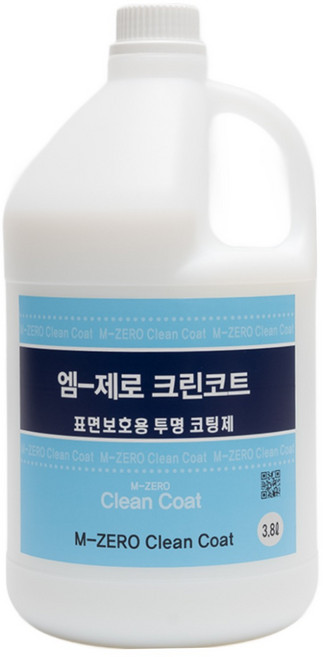 M-ZERO 엠제로 크린코트 곰팡이방지 코팅제 / 곰팡이방지제 3.8L(10평용), 1개