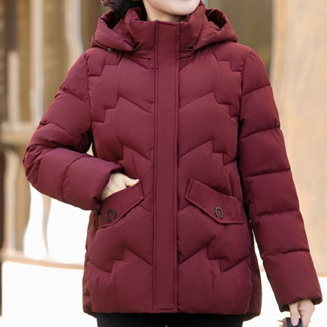 COSYEVNO 여자 패딩 겨울 어디에나 잘 어울리고 날씬해 보이는 숏 캐주얼 디자인 방한 코트 tzk-27