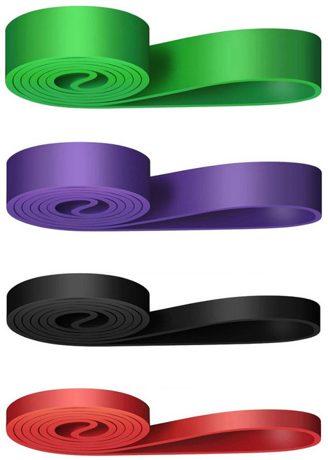 Vakedy 풀업밴드 고무 루푸 스트레칭, 1개, 2+3+4+5단계