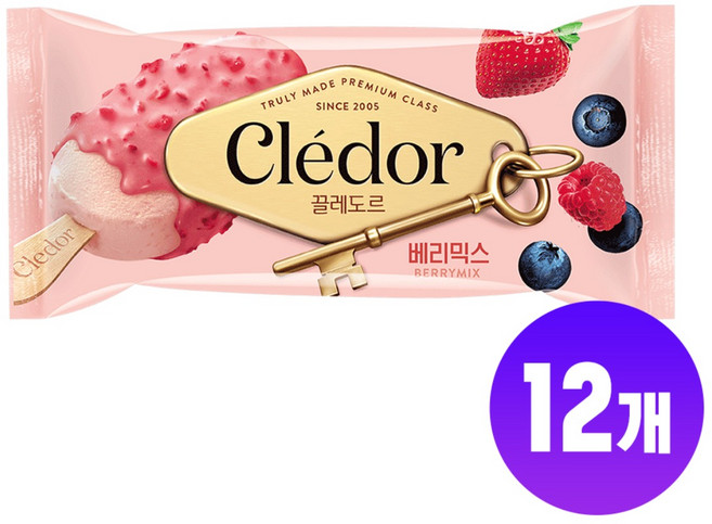 끌레도르 베리믹스바, 90ml, 12개