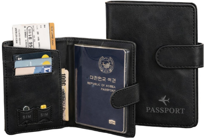 MODEON RIFD해킹방지 프리미엄 여권지갑