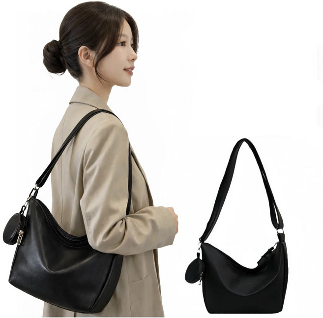 여성 크로스백 여성 가방 가죽 숄더백