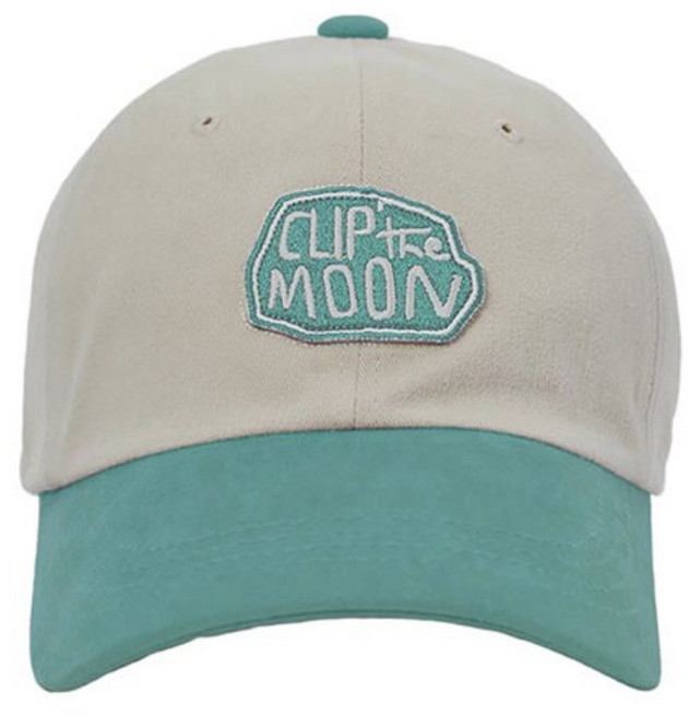 클립더문 - 락캡 투톤 민트 오버핏 볼캡