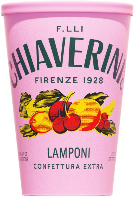 끼아베리니 전통 프리미엄 수제 잼 (라즈베리), 1개, 320g